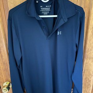 Men's Under Armour Long-Sleeve Performance Polo - Medium